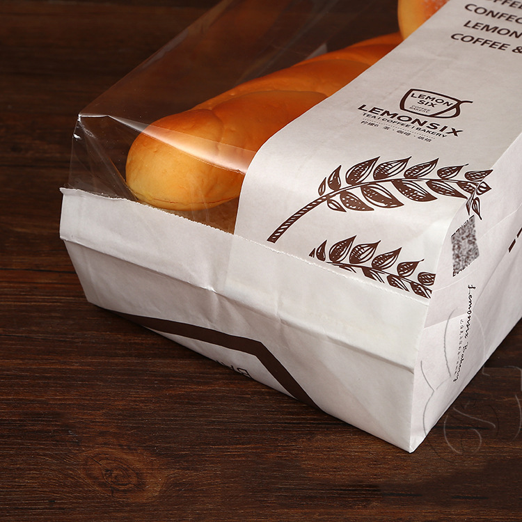 纸质食品包装袋,适用于各类小吃食品包装,颜色尺寸款式可定制