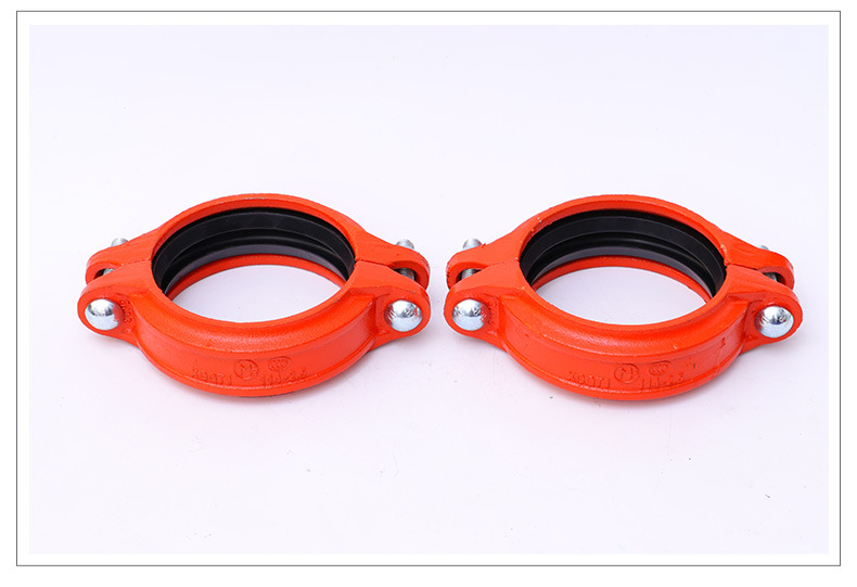 江西m牌赣玛刚性卡箍 消防配件 抱箍钢卡 镀锌水管沟槽卡箍 x系列