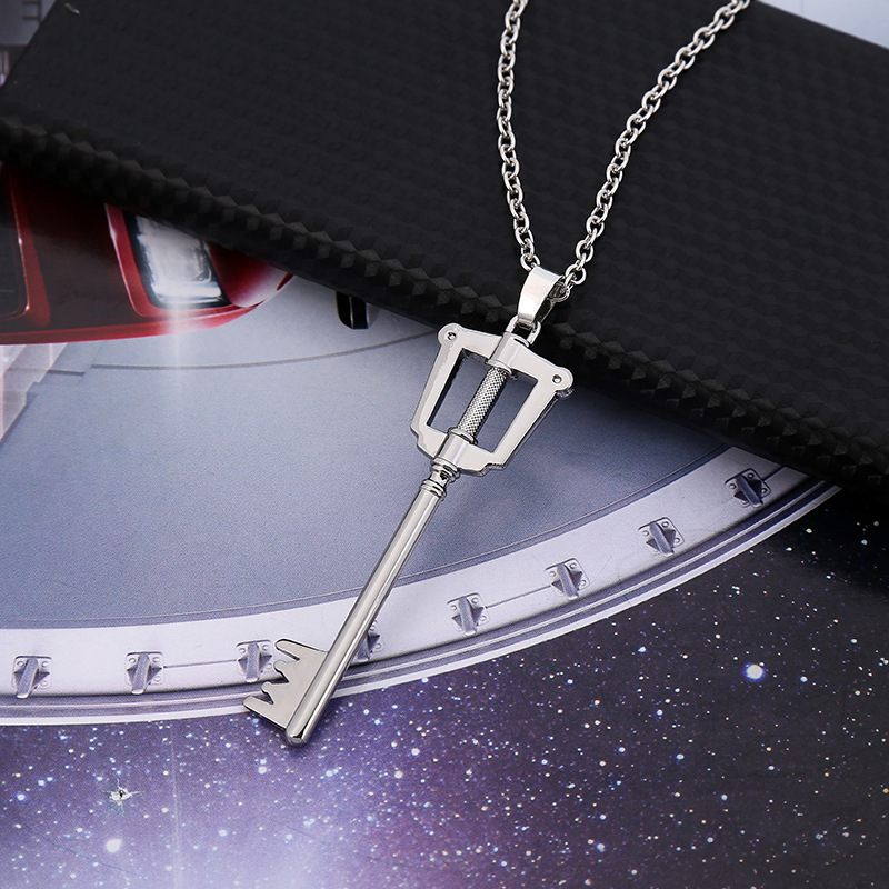 周边欧美网游饰品 王国之心kingdom hearts索拉吊坠挂件钥匙项链