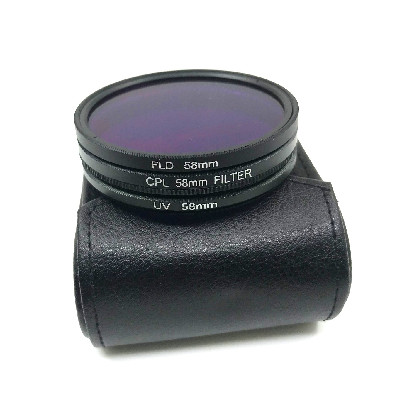 相机uv镜cpl镜荧光镜数码相机滤镜镜头uv镜荧光镜套装3件套