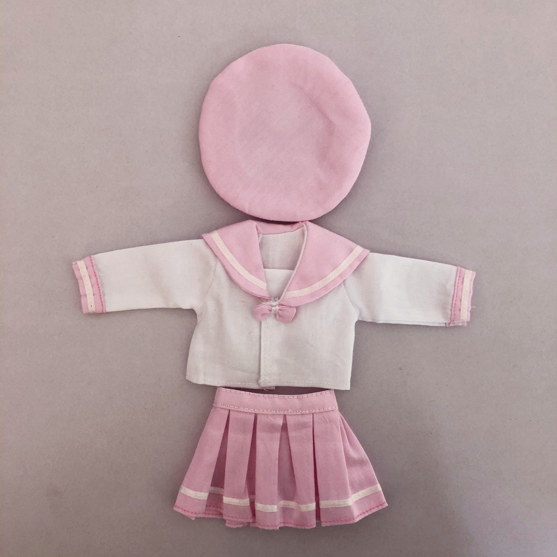 bjd六分娃衣ob11水手服套装molly娃娃衣服12分8分6分【来图定制】