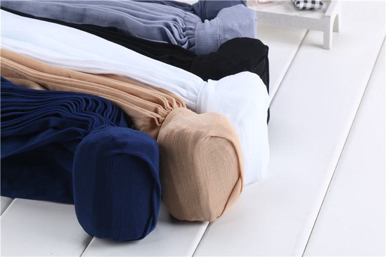 春夏薄款男士短丝袜纯色直板中筒袜子休闲百搭涤纶丝短袜厂家直销