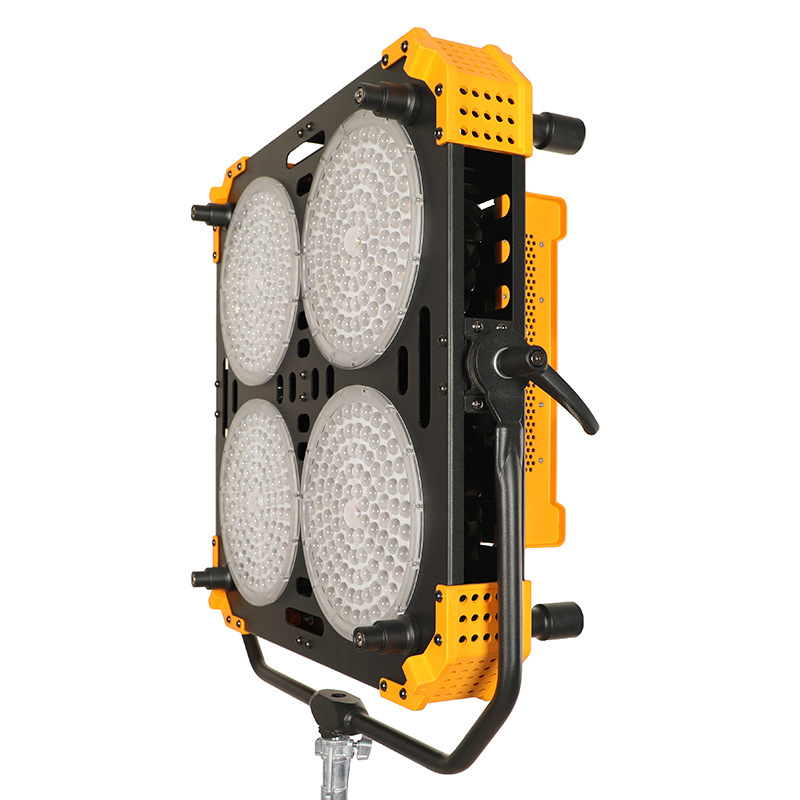 pdl四头太空灯pdl-4-750w双色温影视剧组片场补光灯led四头影视灯