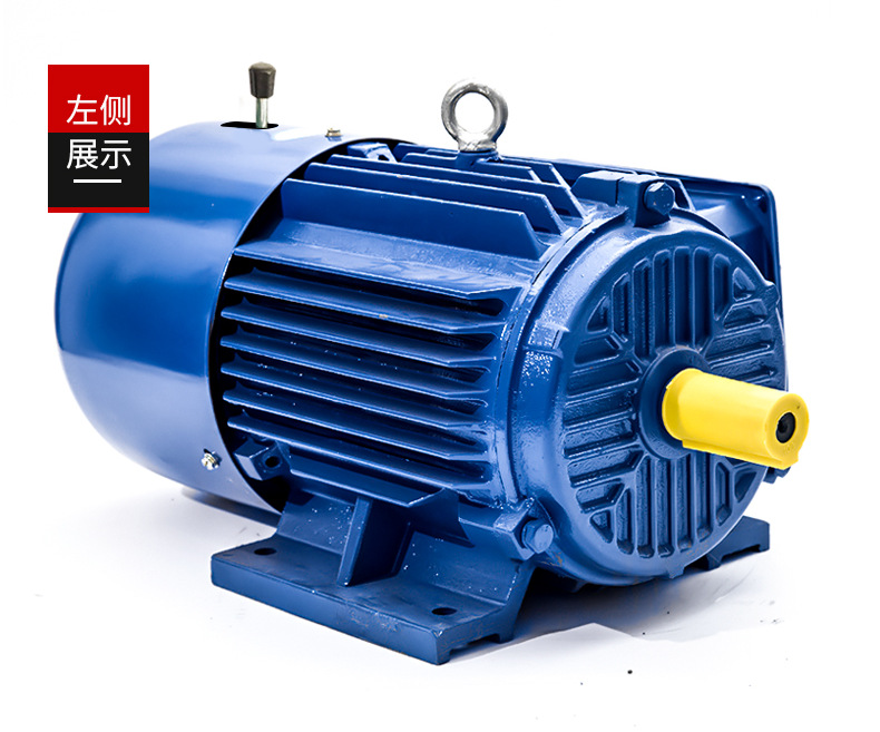 380v三相异步yej铁壳电磁制动电机2.2kw4极刹车精准快稳全铜马达