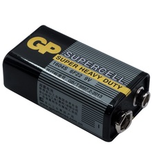 GP超霸 9V碳性方块电池 1604S 6F22 9伏电池 电池玩具遥控器电池