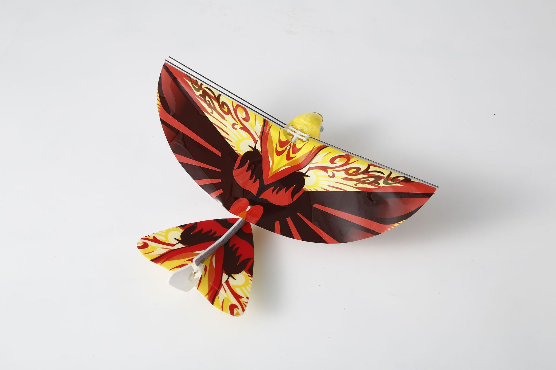 爆款usb充电电动泡沫手抛鲁班扑翼鸟回旋电动飞鸟飞机飞行玩具