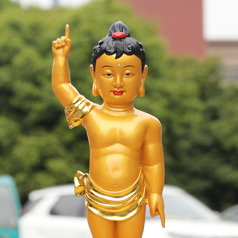 工厂批发太子佛像树脂寺庙居家供奉摆件释迦牟尼佛太子像浴佛用品