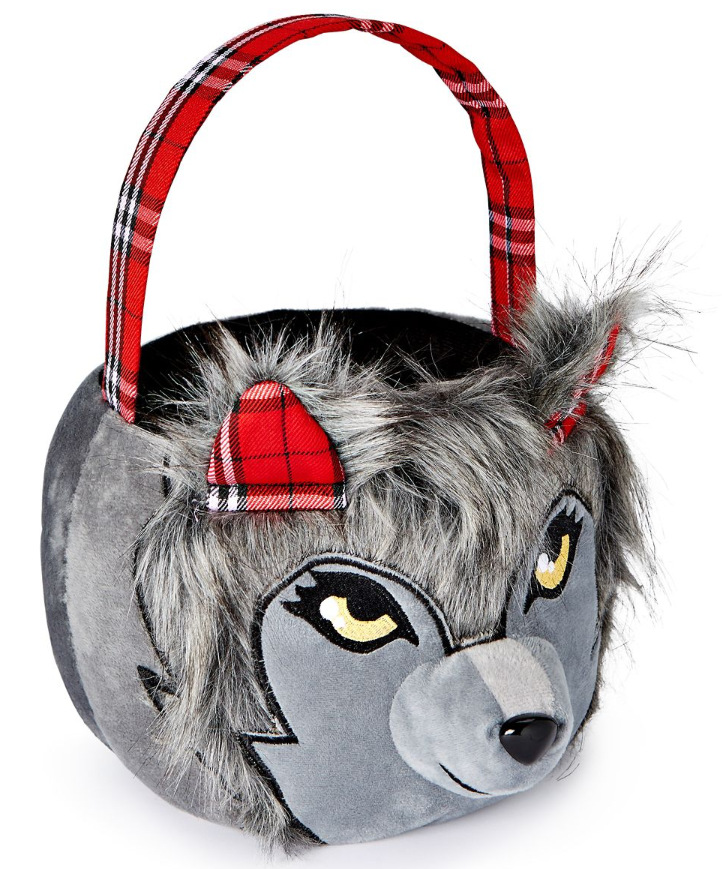 万圣节黑色巫婆火焰桶手提糖果火焰桶节日礼品场地布置装饰物品