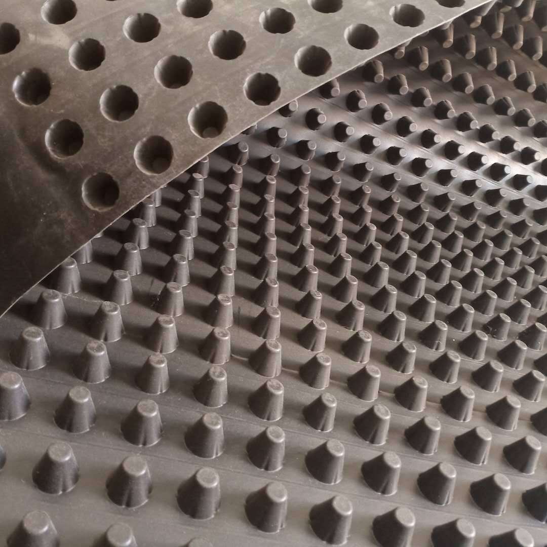 卷材阻根防排水板车库顶板塑料阻根板地下室卷状防排水板疏水板