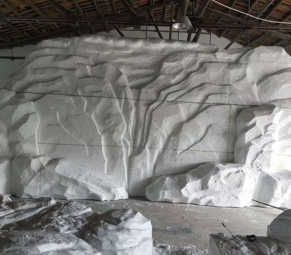 泡沫假山 仿真石头雕塑 商场 酒店 婚庆 组合美陈摆件 来图加工