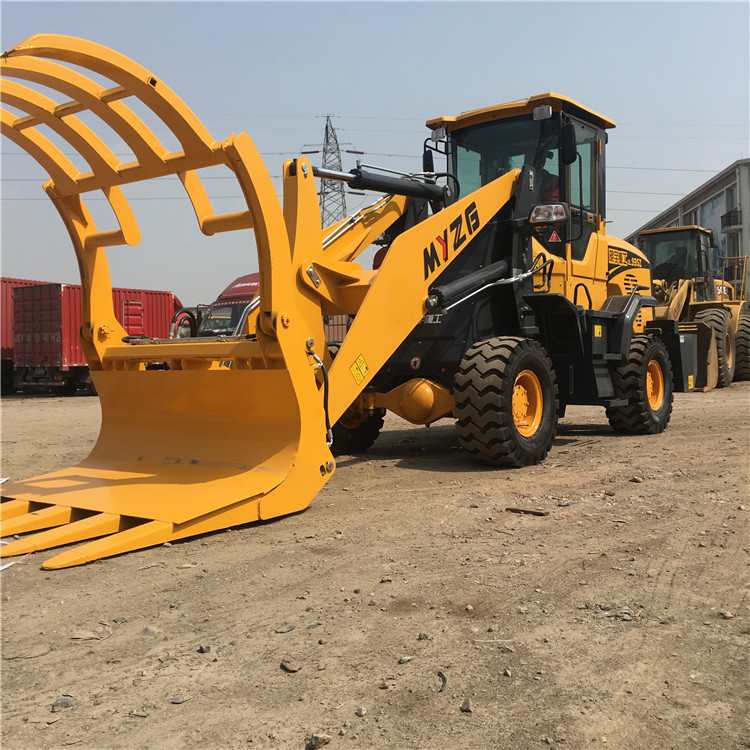 上下抓木机抓草机935增压工程机械前卸式推土建筑材料运输装载机