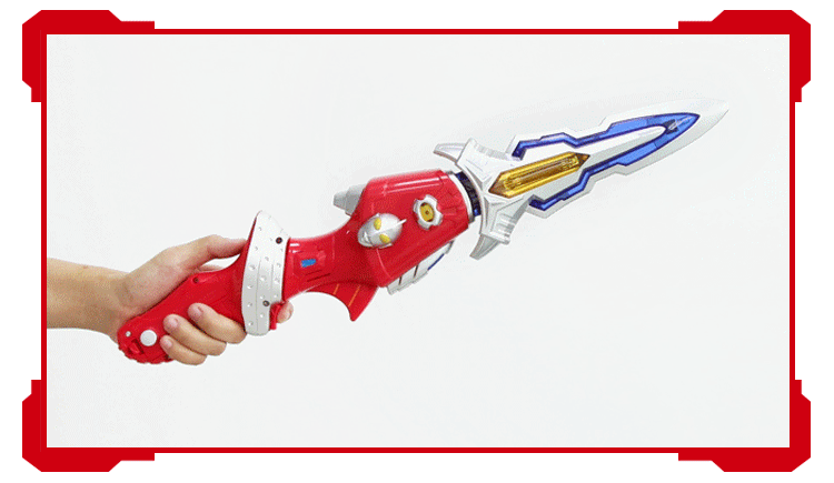 泰罗奥特曼武器玩具声光枪剑儿童电动变形发光召唤器变身器卡片男