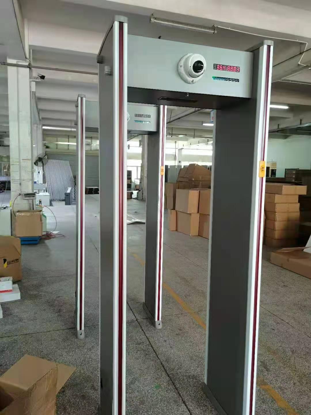 梅州自动测温安检门通过式体测温门红外测温门测温系统尺寸