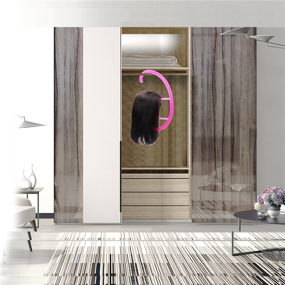 假发支架塑料假发配件假发架子挂式架子假发支架现货批发