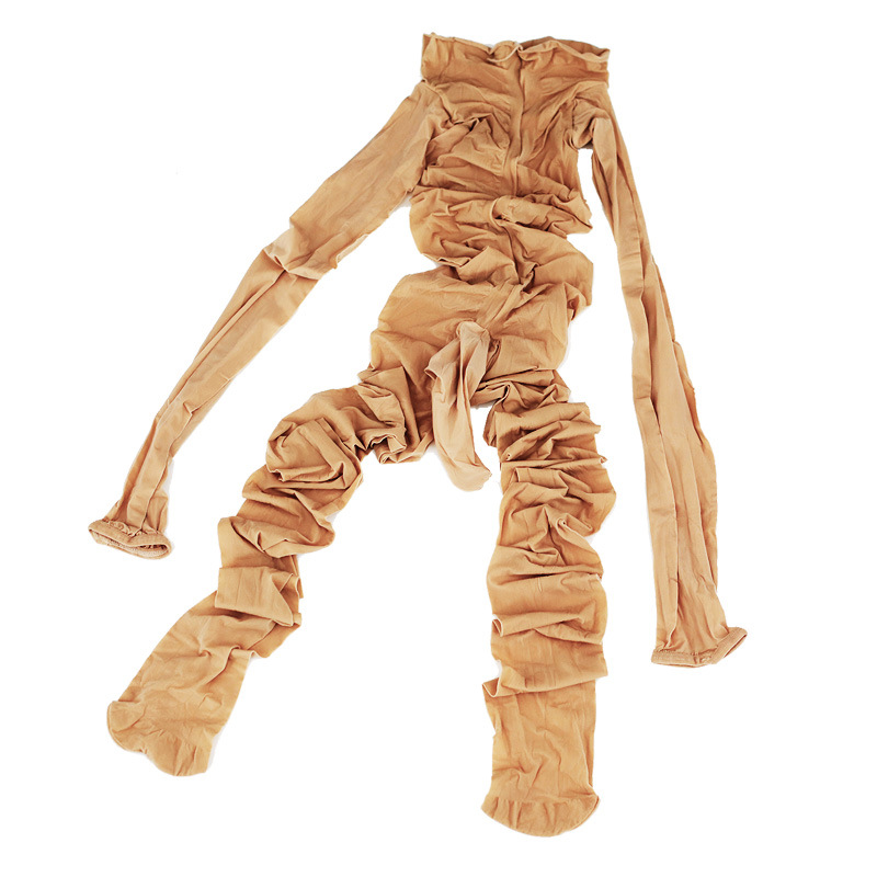 912针男士带jj套油亮诱惑超薄油光连体袜性感情趣丝袜入体连身袜