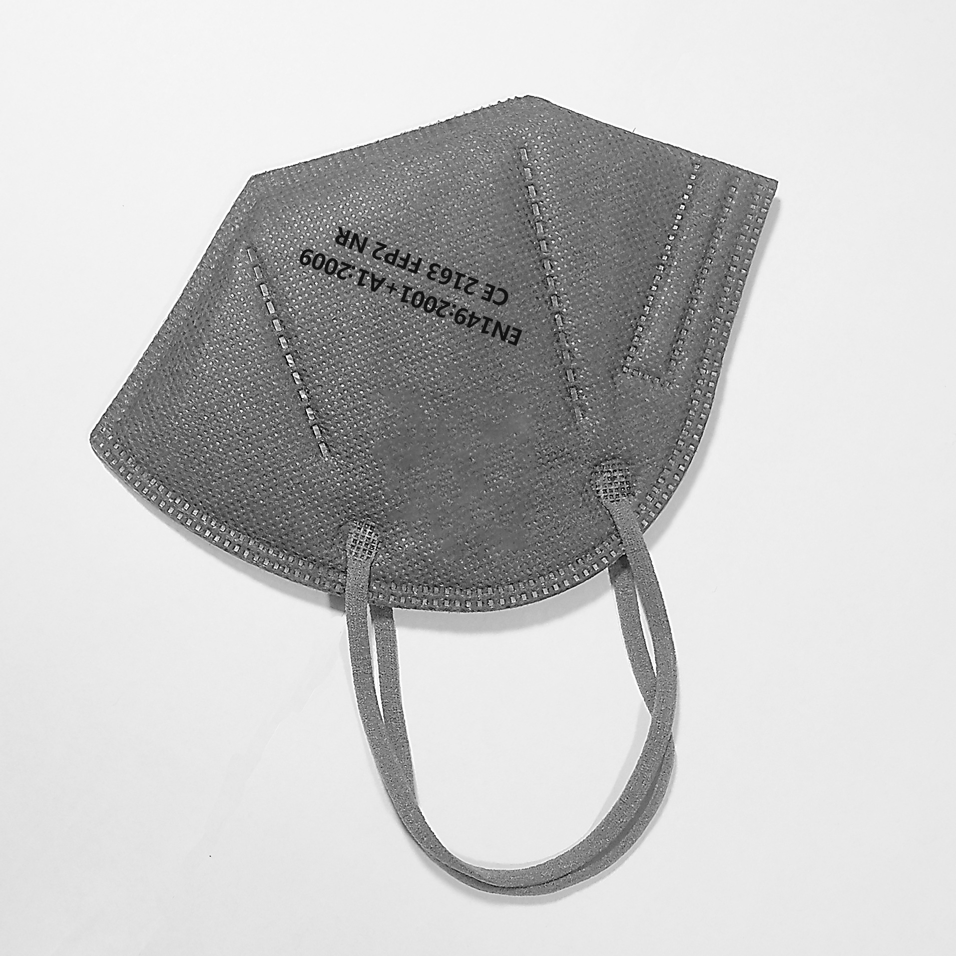 现货批发一次性ffp2kn95口罩五层透气防尘活性炭折叠kn95口罩