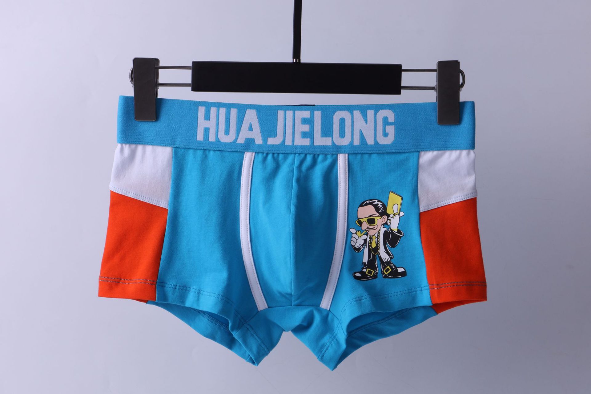 男士内裤批发平角裤时尚都市卡通平角裤棉质四角裤厂家直销hg5867