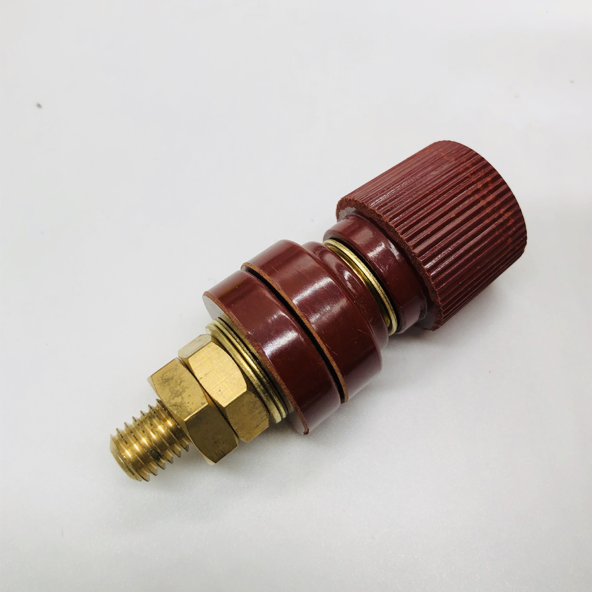 555特大全铜300a大电流10mm接线柱 m10电焊机 逆变器接线端子柱