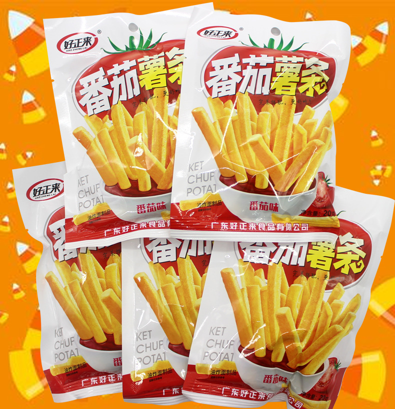 好正来番茄薯条20g*30包油炸小吃贪嘴零食怀旧小食品