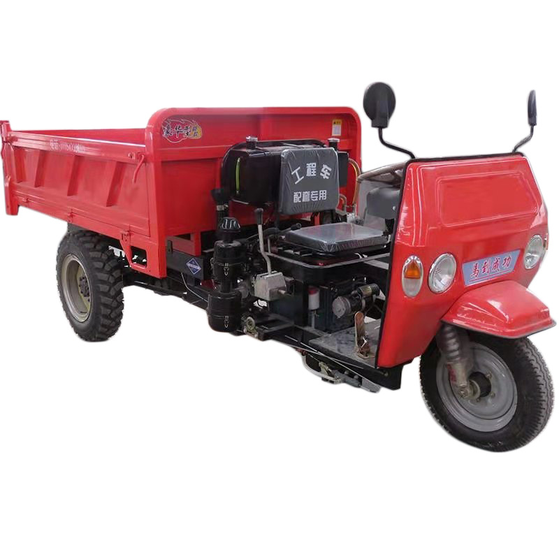 农用自卸三轮车 工程拉沙拉土三蹦子 大马力爬坡三轮车-阿里巴巴