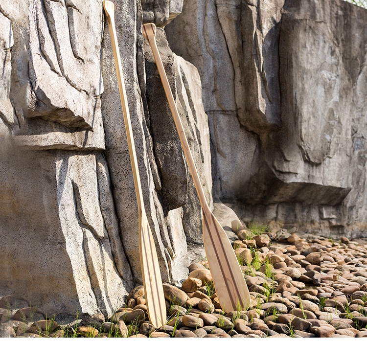 好木来船浆1.5米木质船桨划桨手摇桨板酒店大堂布置道具装饰船桨