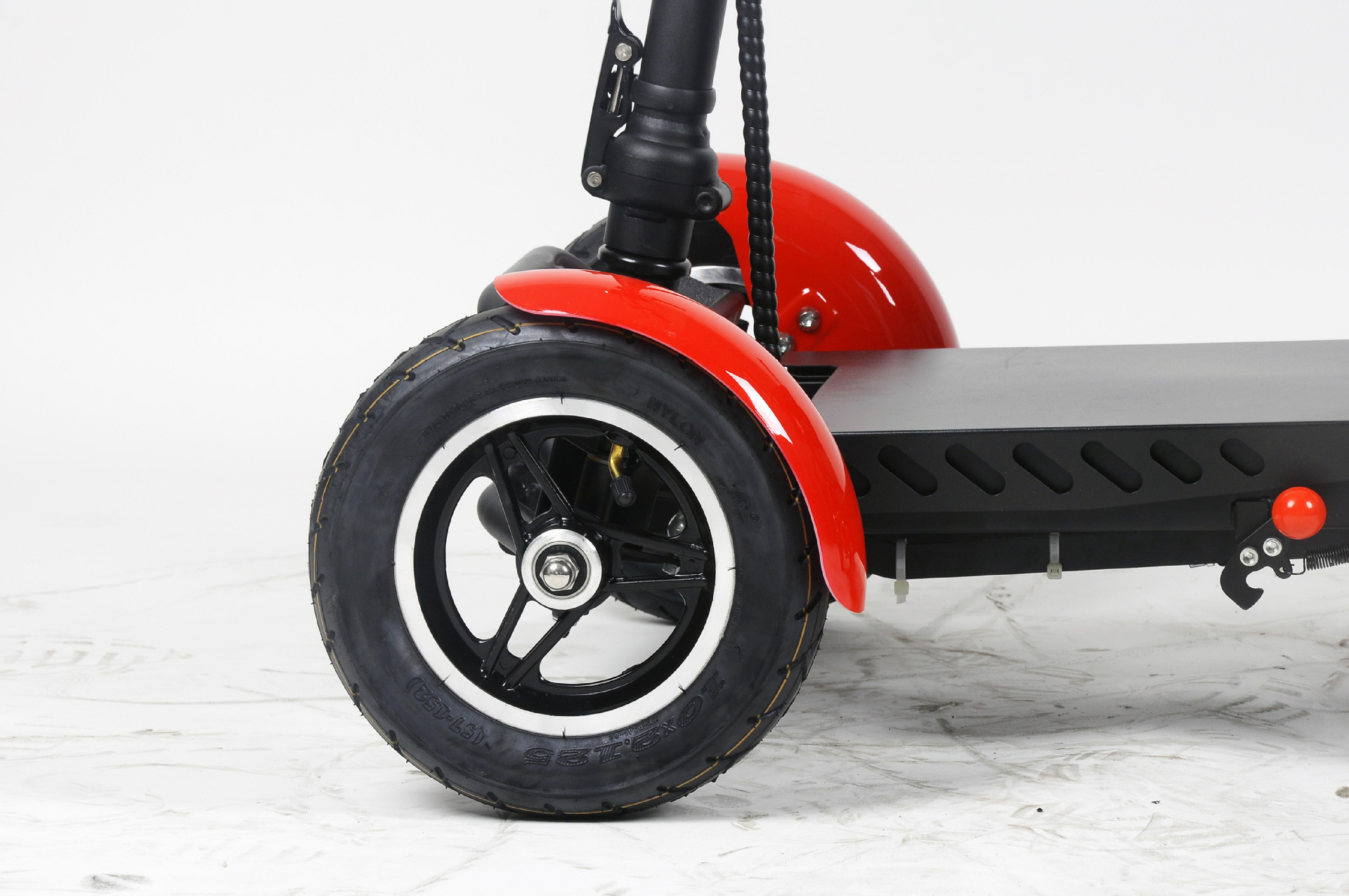 骏羚四轮折叠电动滑板车座椅款老人代步车休闲车低速锂电池代步车