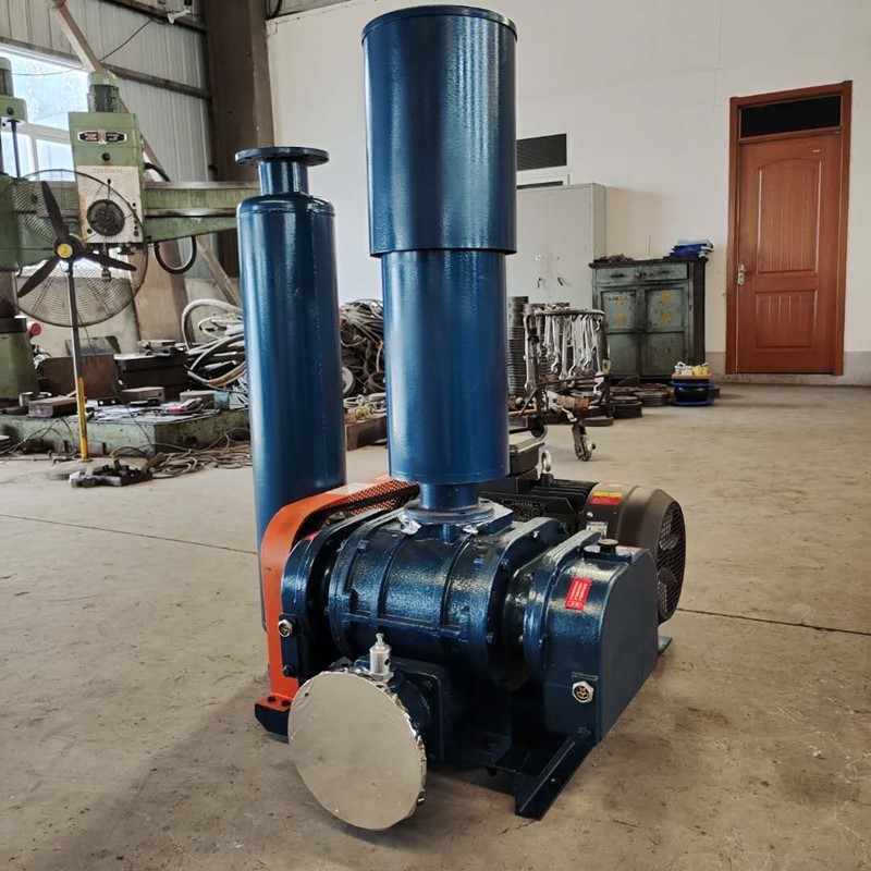 鸿晟和热卖污水爆气 水产养殖增氧机熔喷布专用三叶罗茨风机