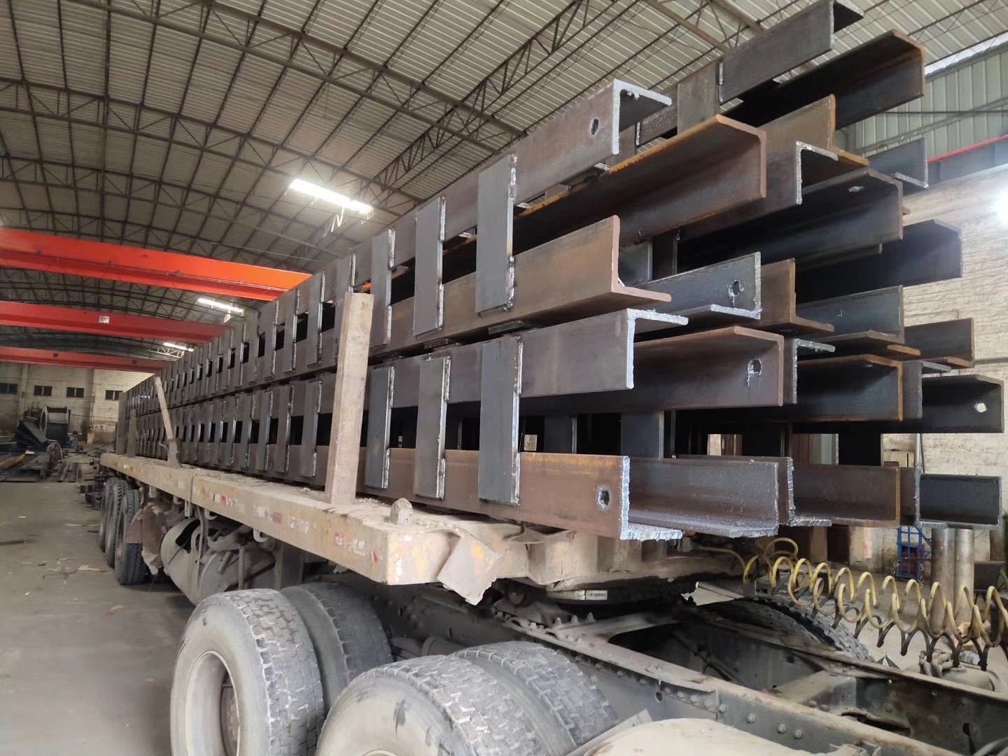 佛山焊接格构柱加工厂 可来图定制格构柱批发热轧钢结构用钢梁