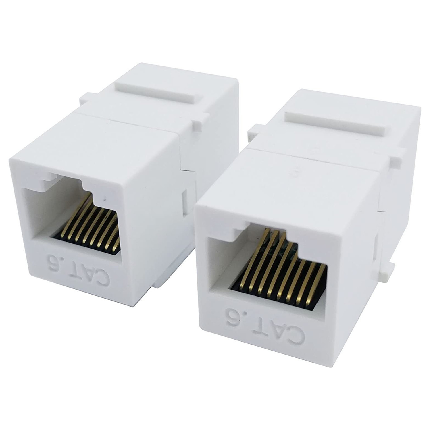 utp超六类直通模块cat6,rj45对接网络面板转接头网线对接头-阿里巴巴