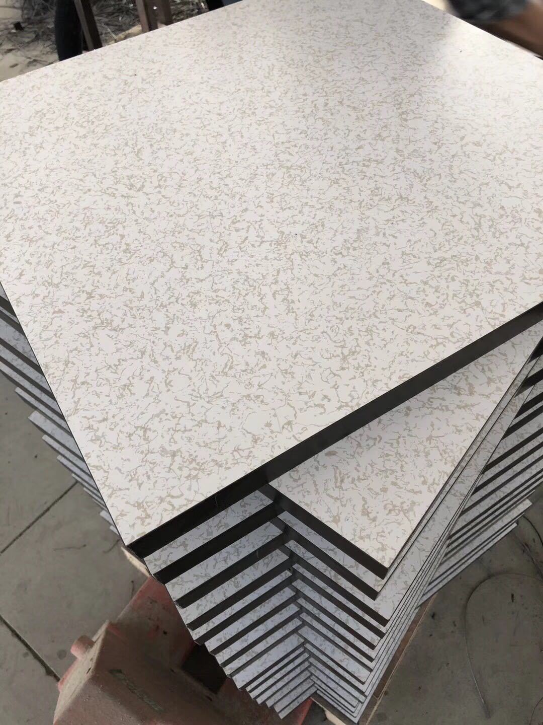 机房全钢陶瓷防静电地板 高架空象牙白 600*600*40 厂家直销