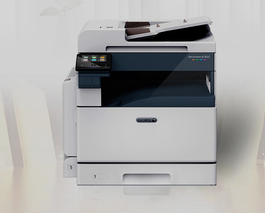 富士施乐sc2022/cpsda施乐彩色复印机a3a4打印机一体机双面自动扫