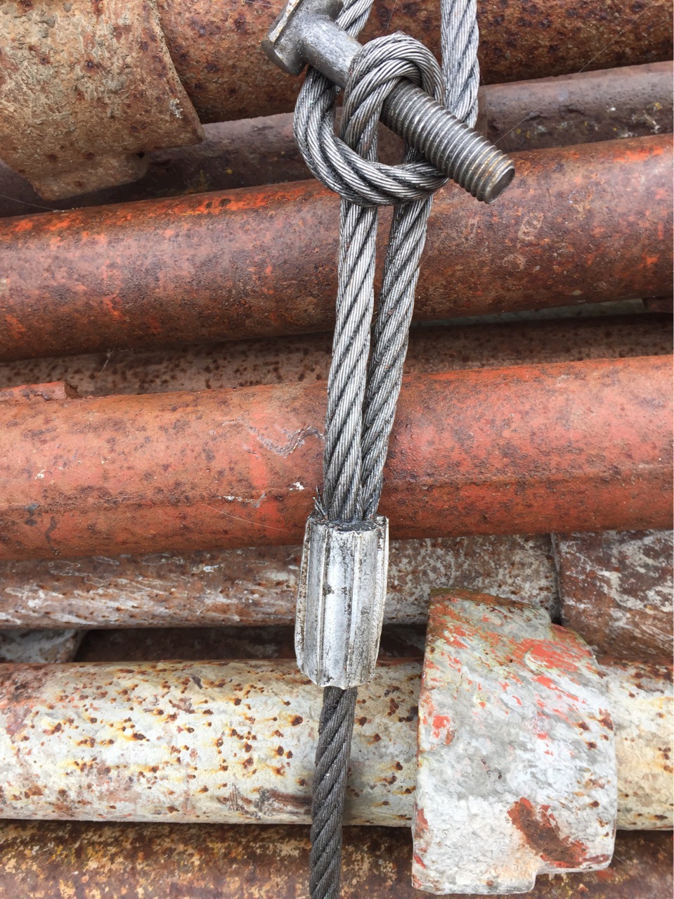 钢丝绳加工碗扣式脚手架专用打包绳