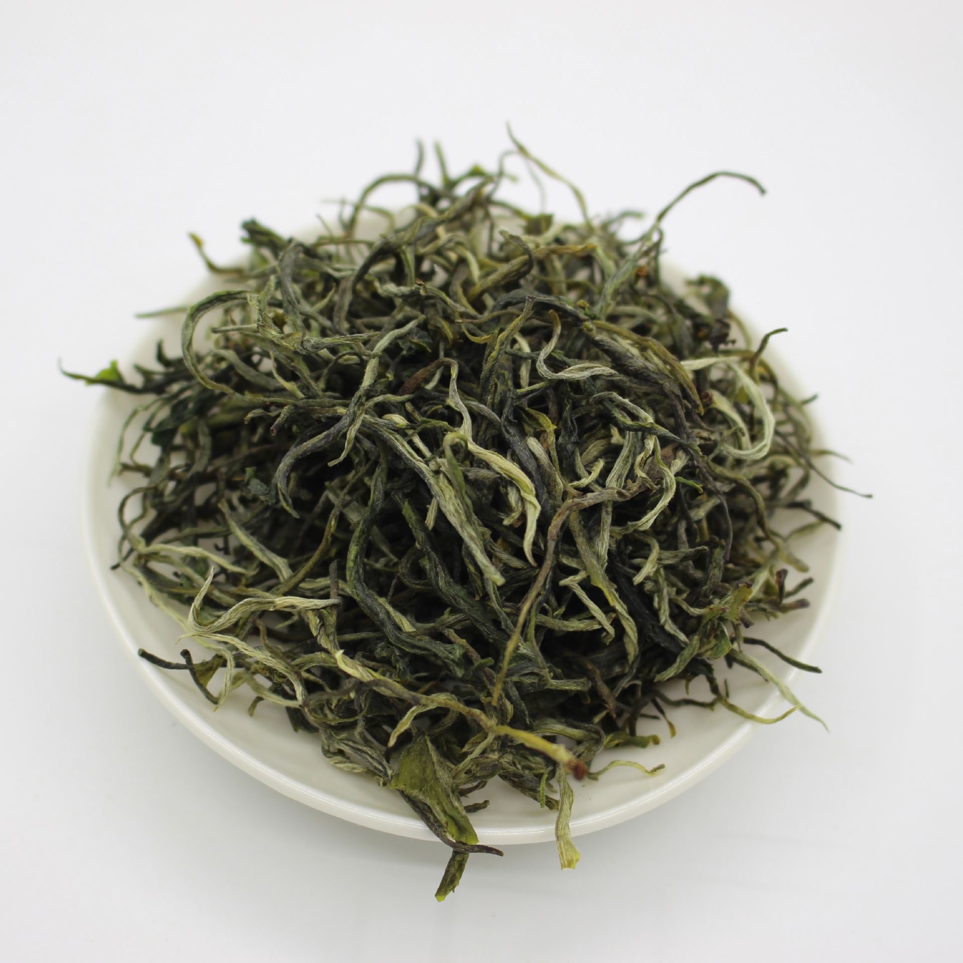 新茶叶云南银丝绿茶春茶春尖毛峰绿茶滋味醇正豆香味散装批发一斤