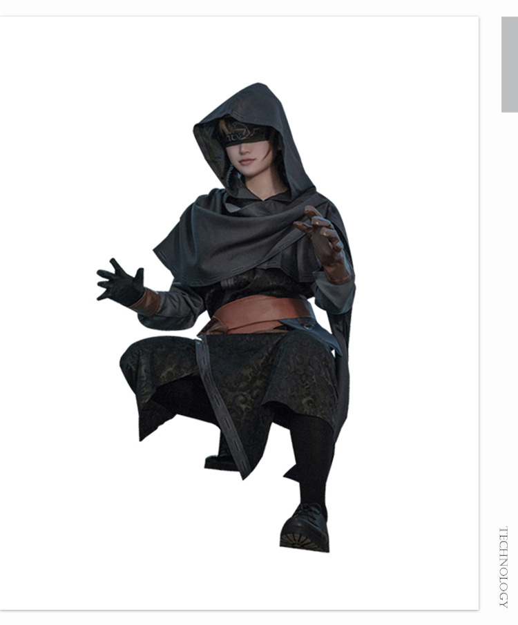 第五人格cosplay服饰 先知占卜师cos万圣节服装外贸工厂一件代发