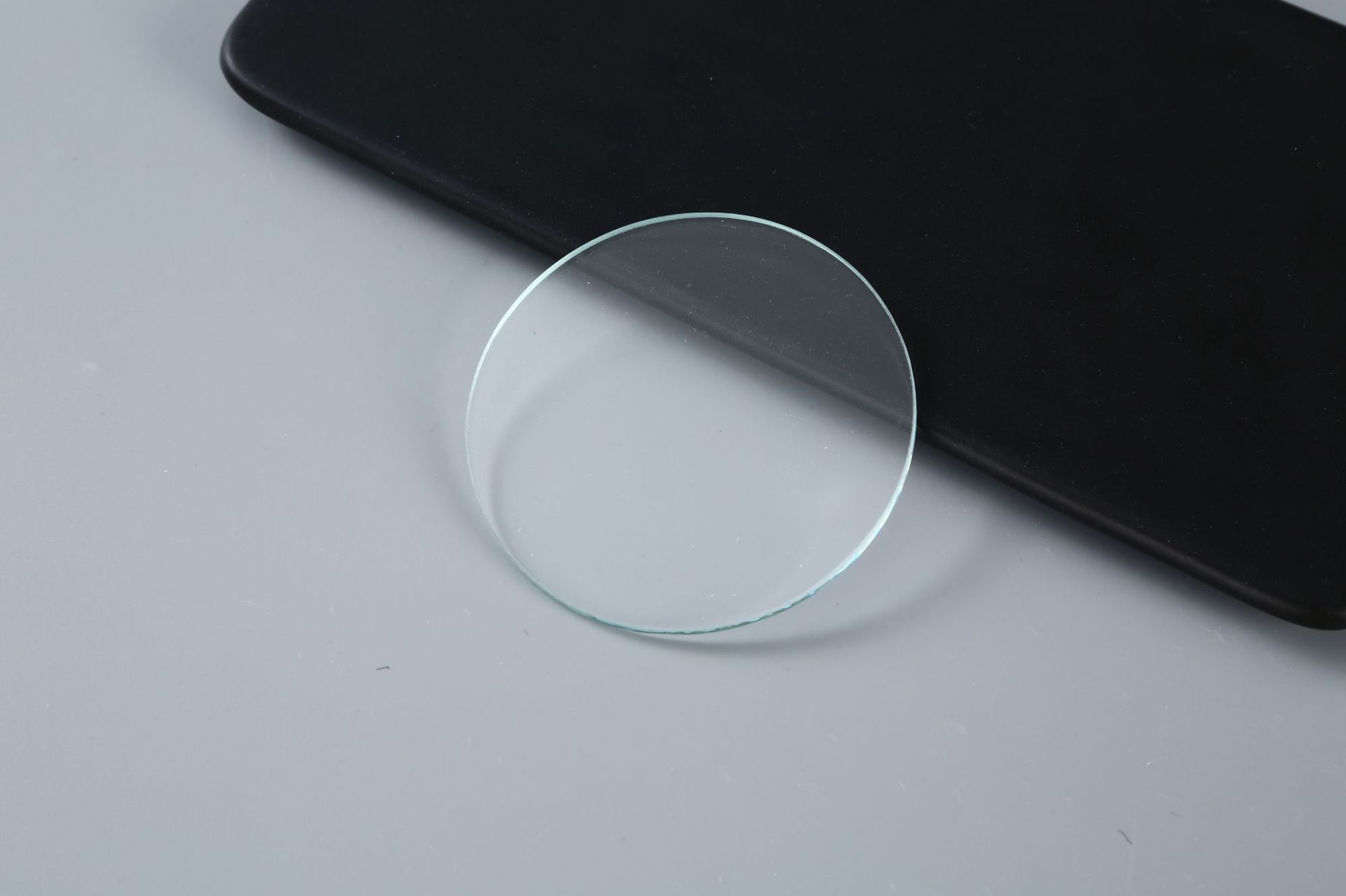 滚圆玻璃 手电筒玻璃 玻璃镜片丝印 小玻璃镜片 玻璃镜片磨边加工