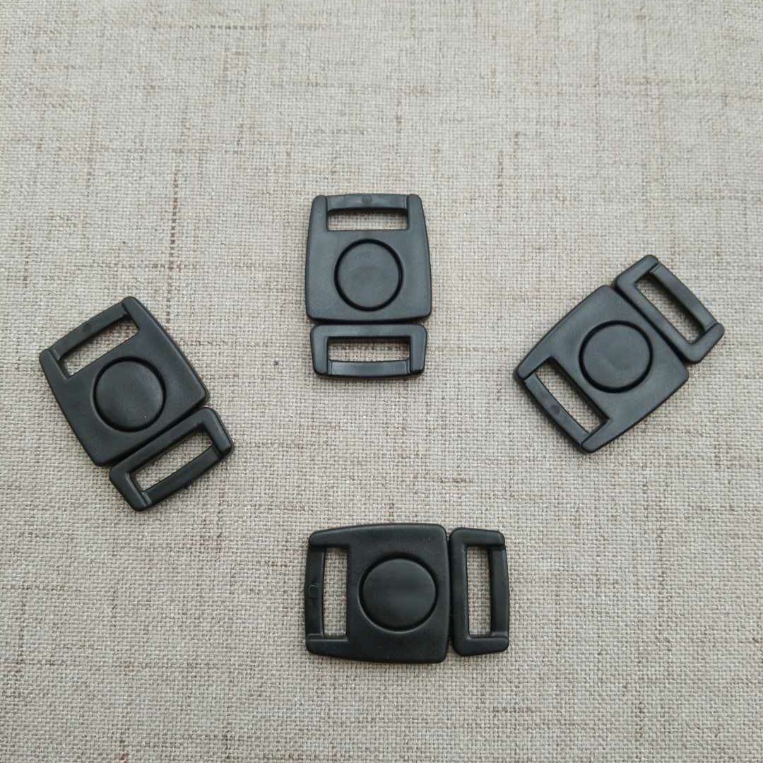 厂家直销 塑料插扣 按压扣 内衣扣 织带扣 对扣 前扣 12mm安全扣