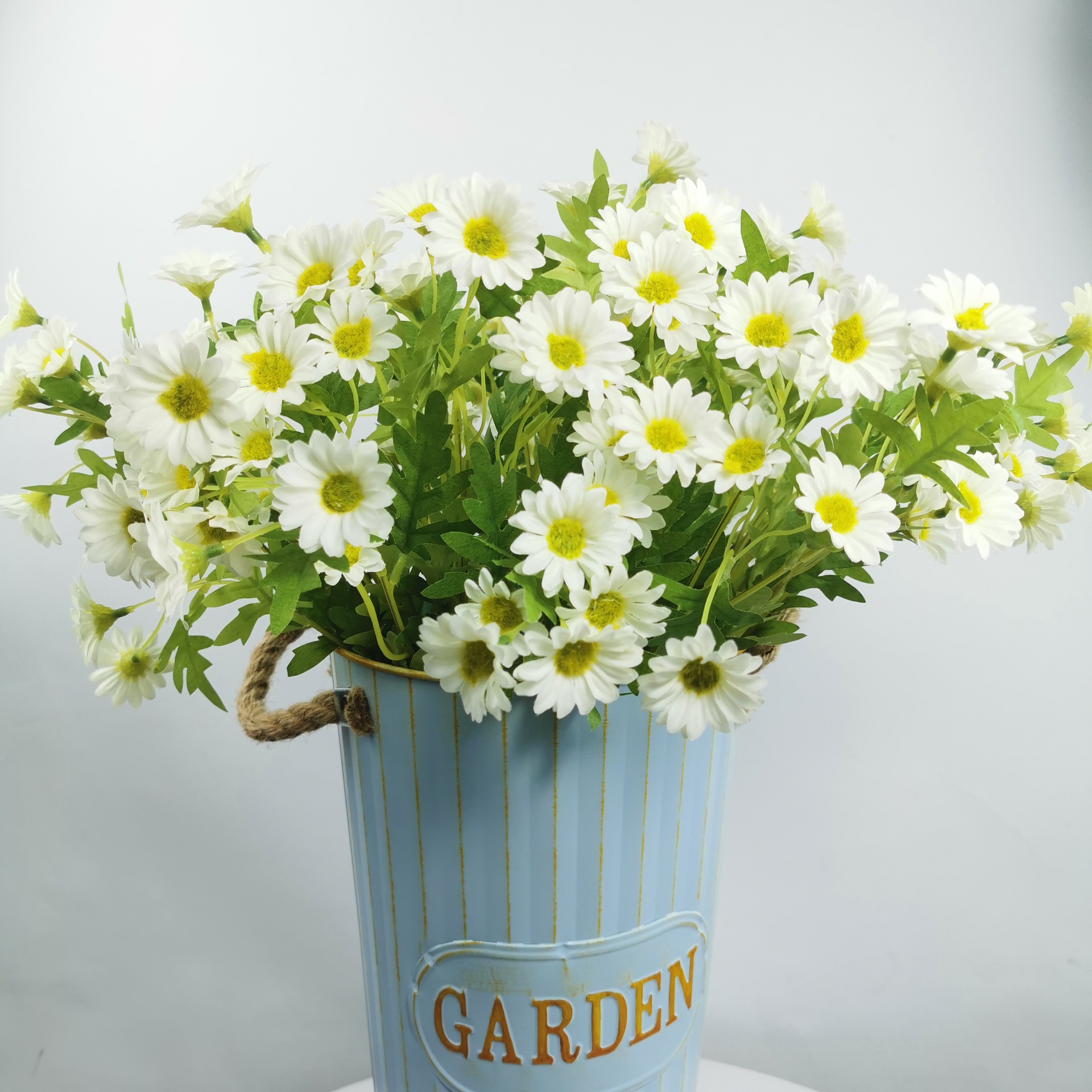 仿真花小雏菊16头荷兰菊写真摄影道具假花家居装饰小清新实景花束