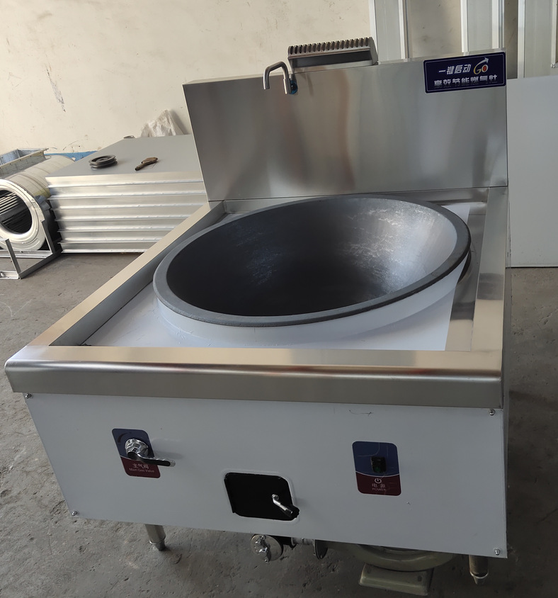 供应不锈钢厨房燃气大锅灶 普通油气两用猛火灶 单眼双眼大锅灶