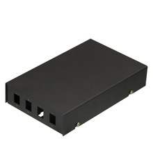 4口SC加厚光纤终端盒 光缆尾纤熔接盒接线盒接续盒电信级
