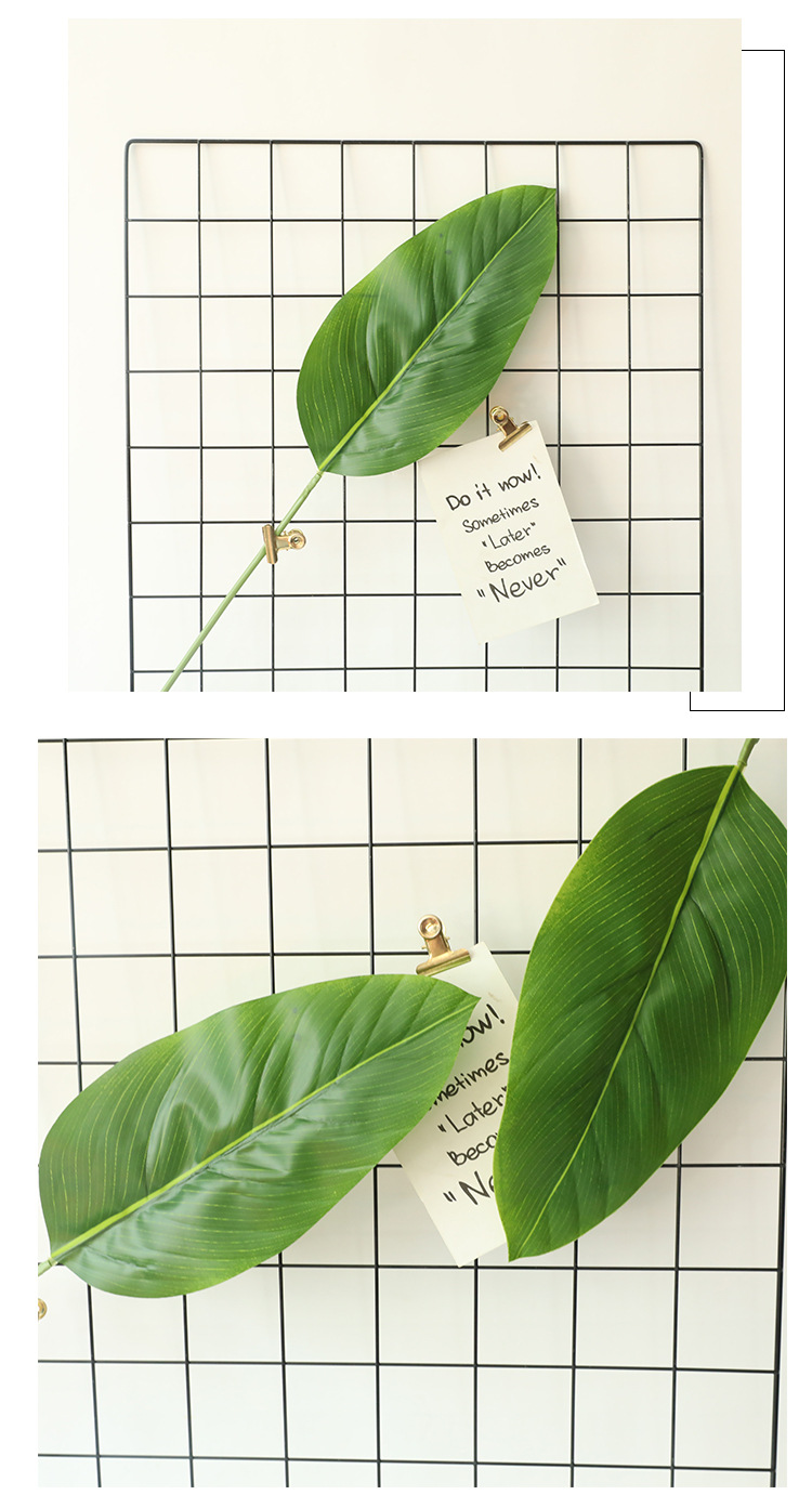 厂家美人蕉叶子家居装饰仿真花跨境婚庆批发假花ins风dy1-3655