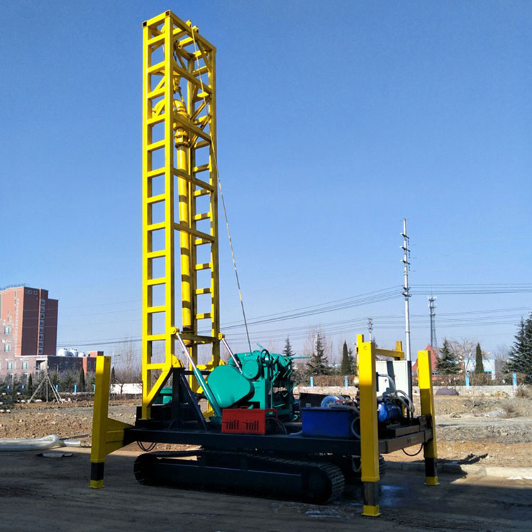 大口径打桩钻机 中拓机井灌溉钻井机 大型磨盘钻机