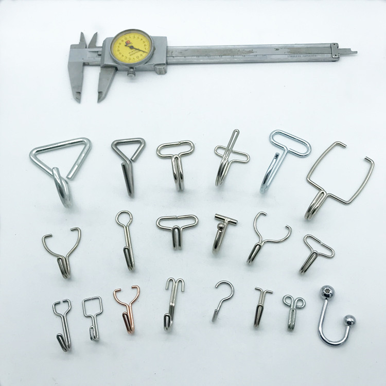 s挂钩金属挂钩电泳黑 五金挂钩s型钩窗帘浴帘配件s挂钩批发