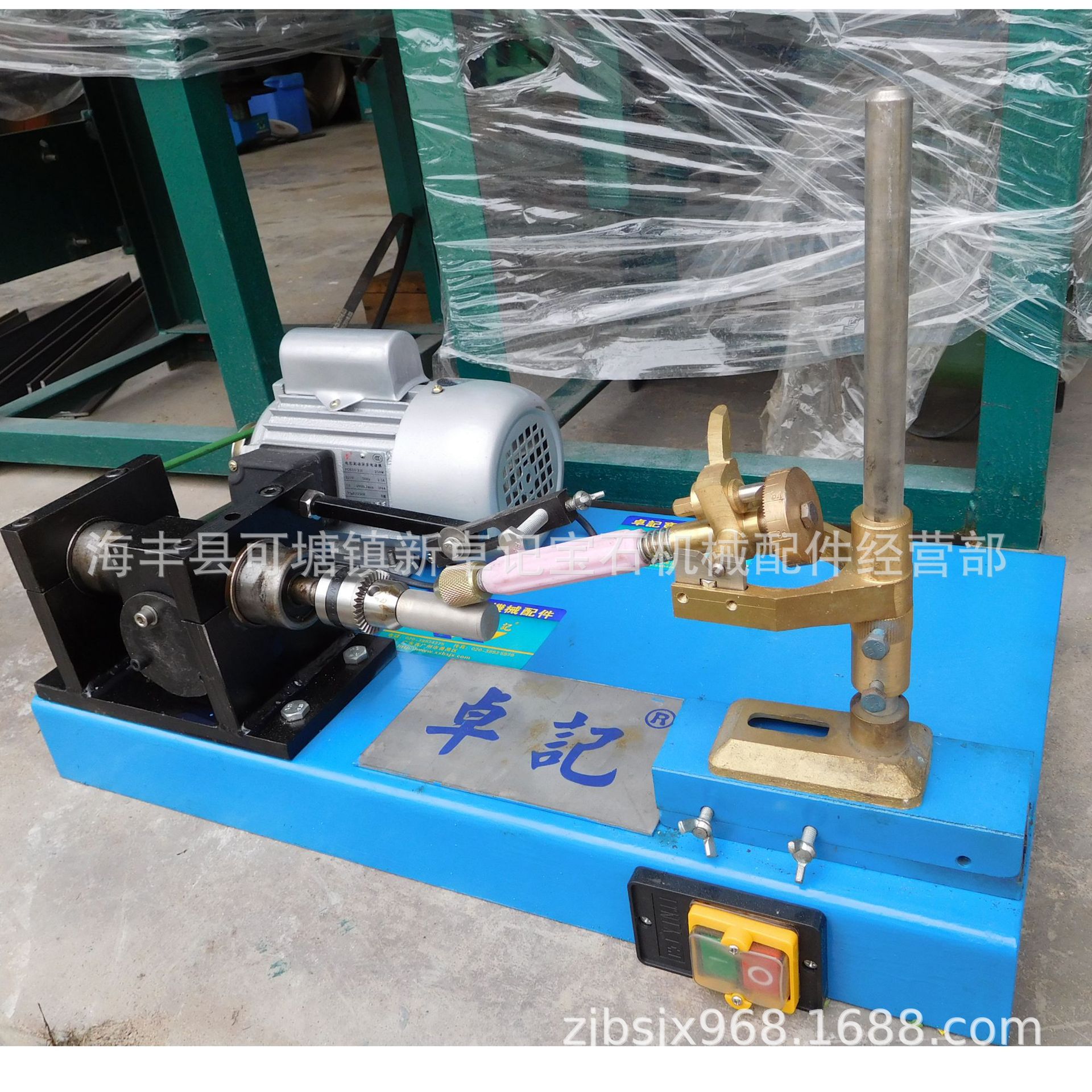 水晶琢型打磨抛光成型机器-宝石千禧机款式-凹形宝石款式