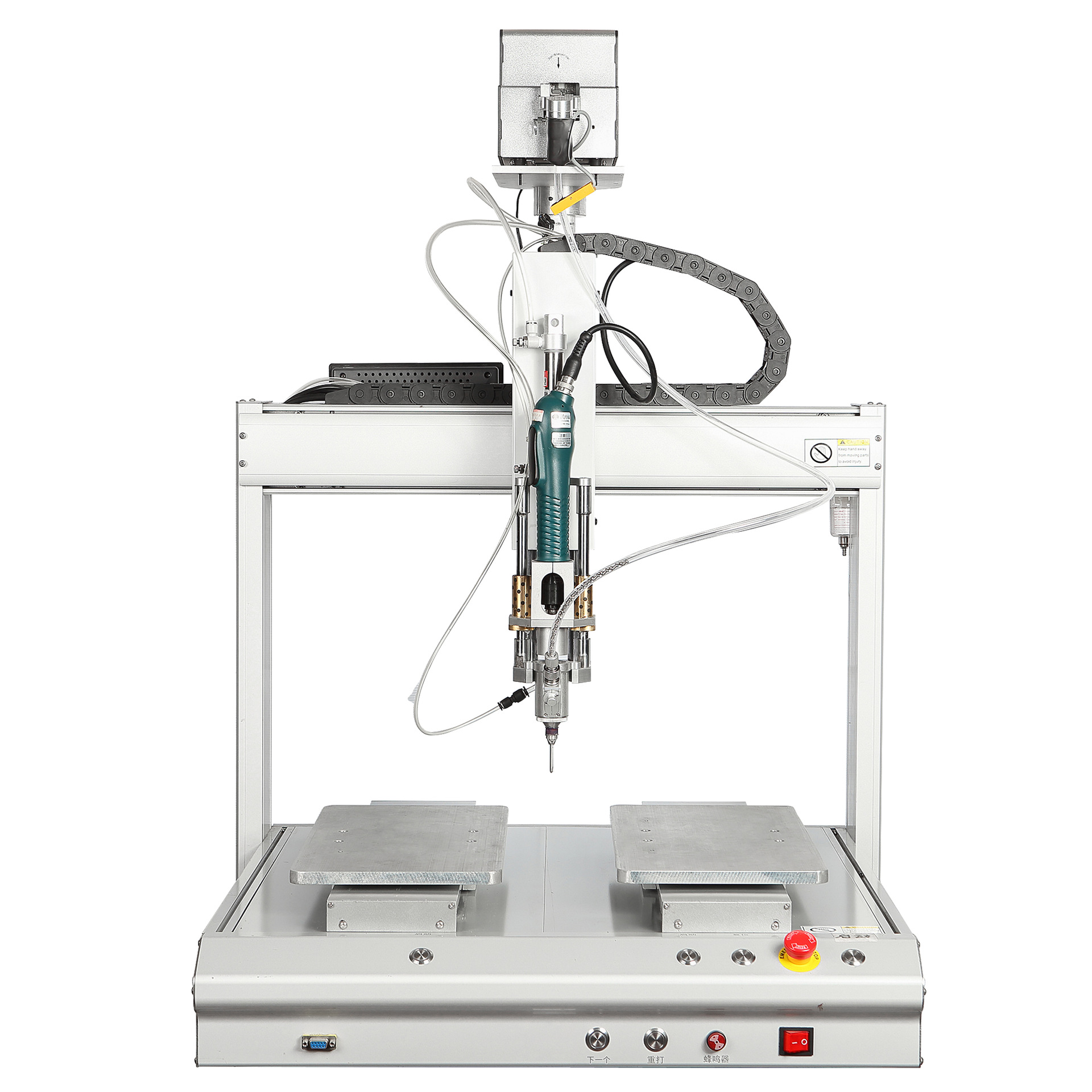 双平台全自动锁螺丝机 单工位自动打螺丝机 厂家定制桌面式螺丝机