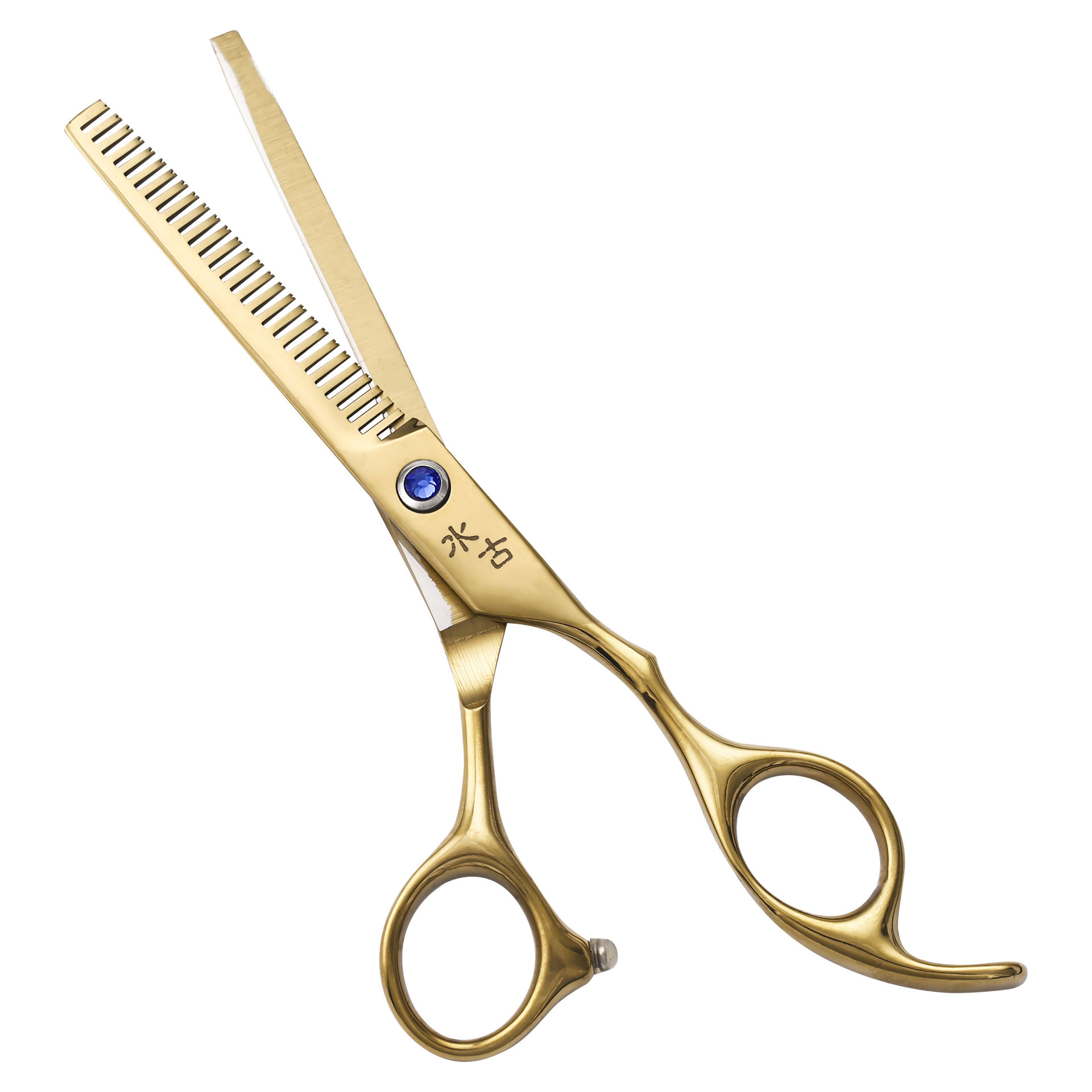 6寸水古刀魔彩色美发剪刀理发剪平剪刘海剪牙剪打薄剪子套装定制