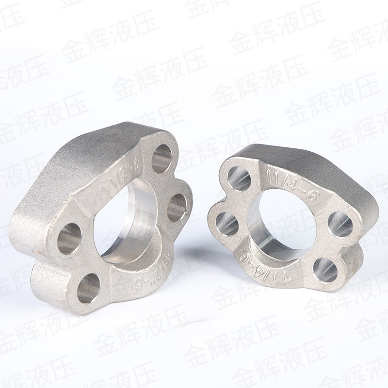 整体式sae法兰夹 不锈钢304法兰 不锈钢高压整体法兰夹