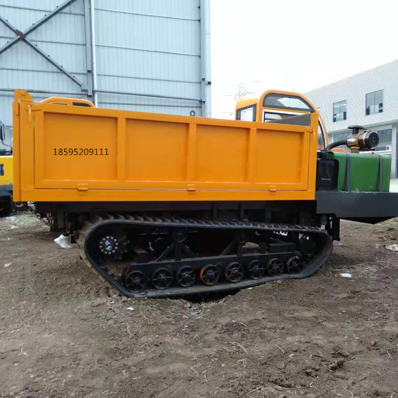 直销4吨全地形履带运输车 农用工程履带爬山虎 现货拖拉机拉货车