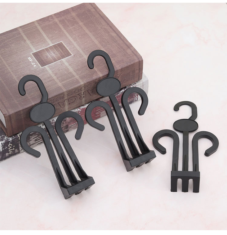 超市拖鞋展示挂钩塑料鞋挂人字托钩子棉鞋晒鞋架拖鞋鞋挂钩