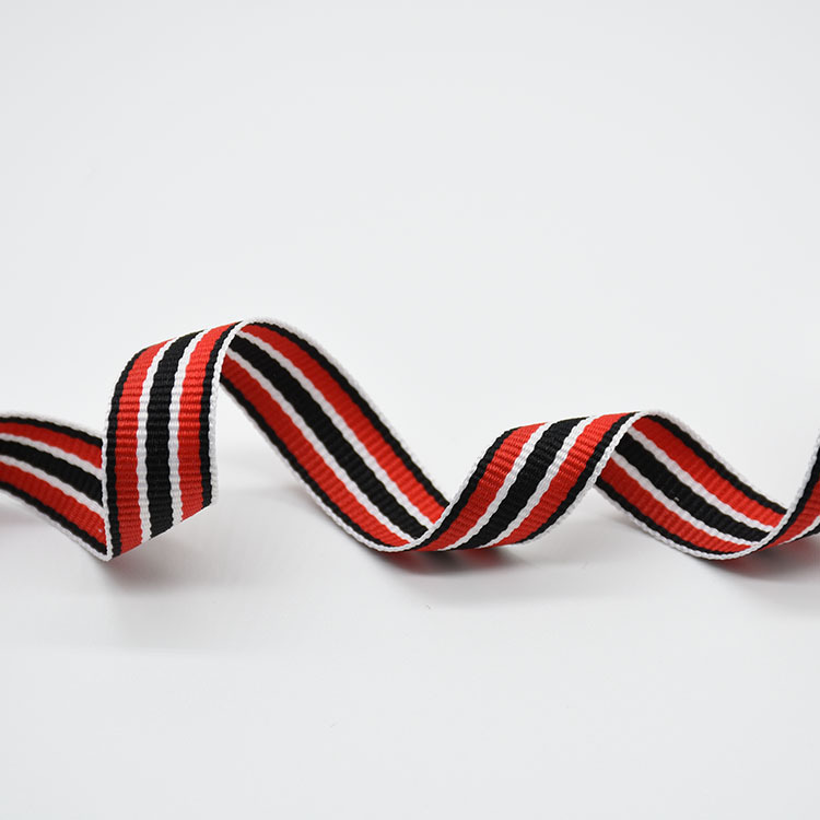 彩色间色奖牌带平纹彩条带 服装鞋帽织带辅料 厂家现货量大从优