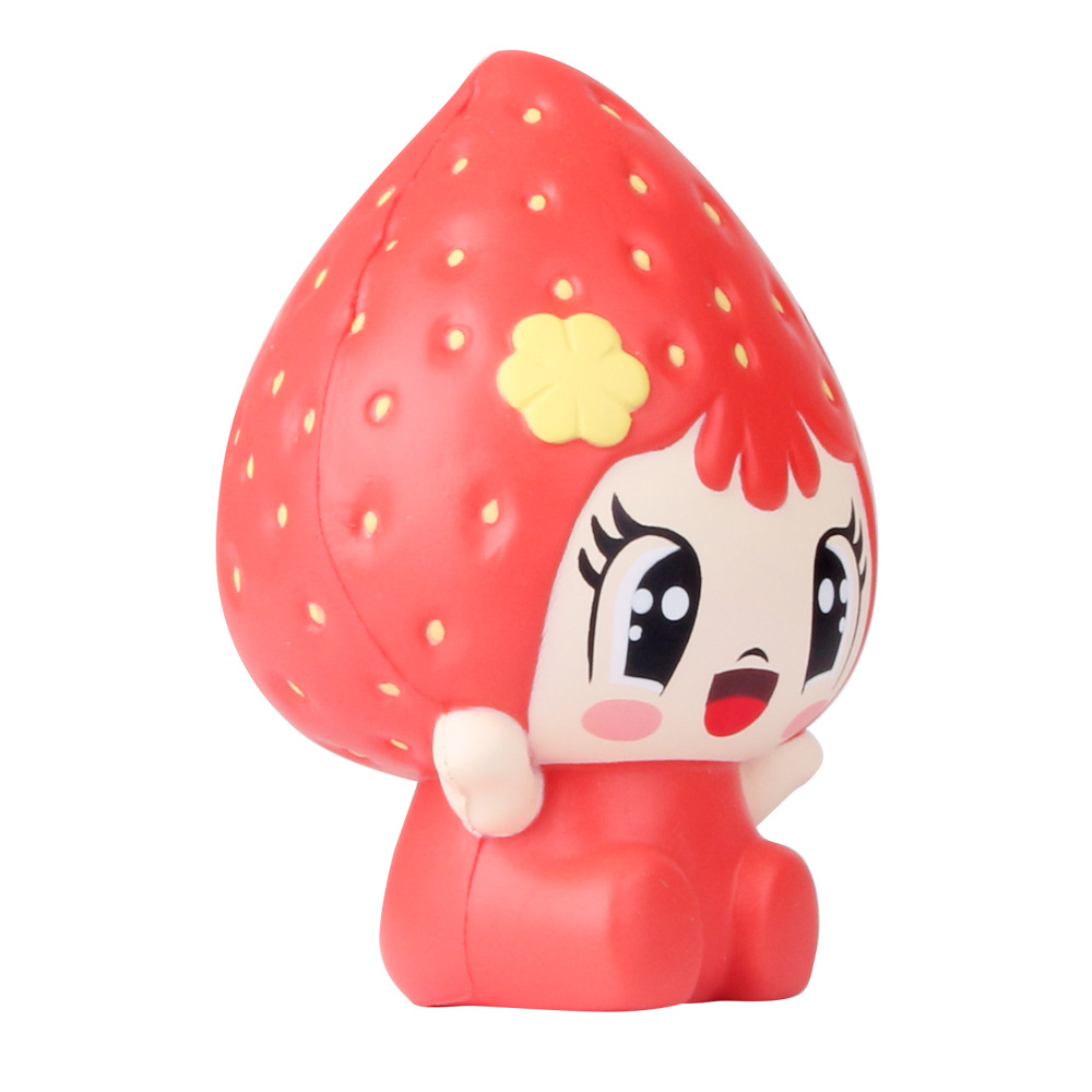 定制pu玩具礼品 pu公仔 pu慢回弹草莓娃娃批发销售